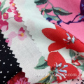 Woven 100% Rayon Printing Fabric For Women Blouses